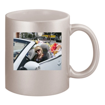 Hilary Duff 11oz Metallic Silver Mug