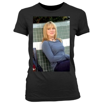 Hilary Duff Women's Junior Cut Crewneck T-Shirt