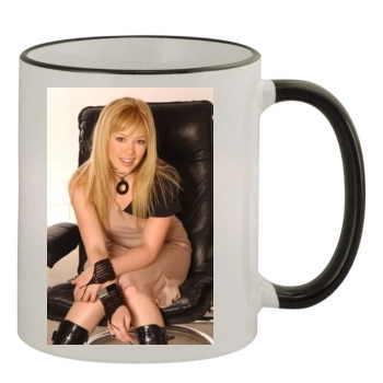 Hilary Duff 11oz Colored Rim & Handle Mug