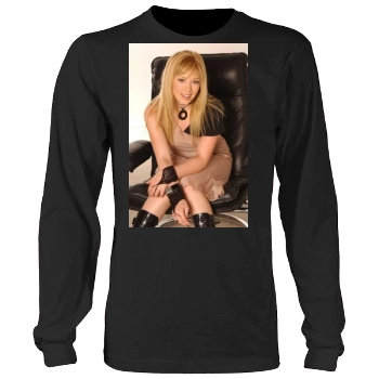 Hilary Duff Men's Heavy Long Sleeve TShirt