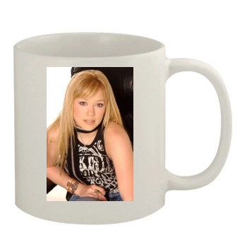 Hilary Duff 11oz White Mug