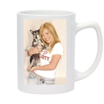 Hilary Duff 14oz White Statesman Mug