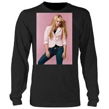 Hilary Duff Men's Heavy Long Sleeve TShirt