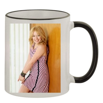 Hilary Duff 11oz Colored Rim & Handle Mug