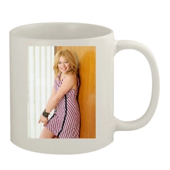 Hilary Duff 11oz White Mug