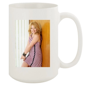 Hilary Duff 15oz White Mug