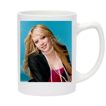 Hilary Duff 14oz White Statesman Mug