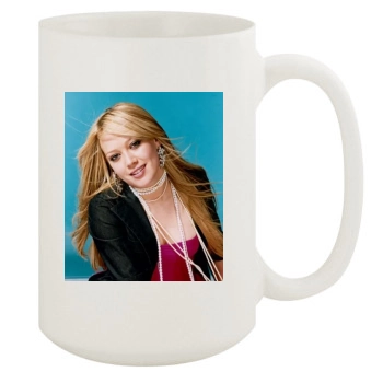 Hilary Duff 15oz White Mug