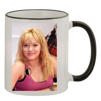 Hilary Duff 11oz Colored Rim & Handle Mug