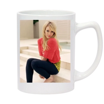 Hilary Duff 14oz White Statesman Mug