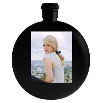 Hilary Duff Round Flask