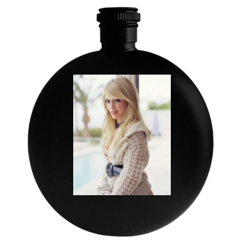 Hilary Duff Round Flask