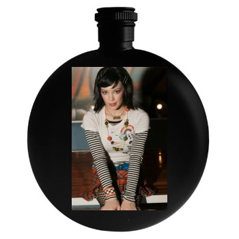 Hilary Duff Round Flask