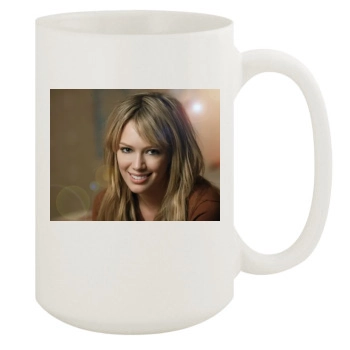 Hilary Duff 15oz White Mug