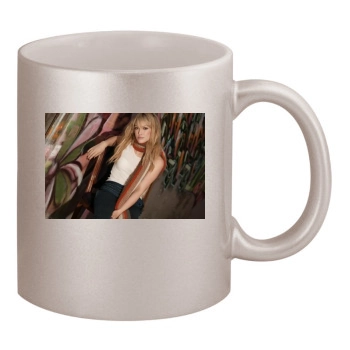 Hilary Duff 11oz Metallic Silver Mug