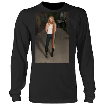 Hilary Duff Men's Heavy Long Sleeve TShirt