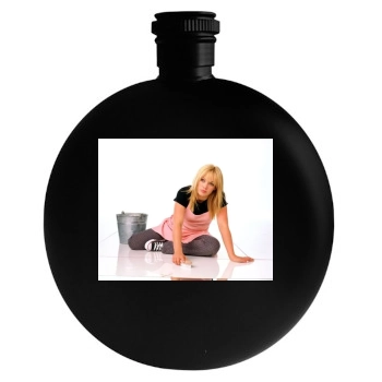 Hilary Duff Round Flask