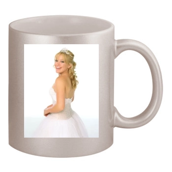 Hilary Duff 11oz Metallic Silver Mug