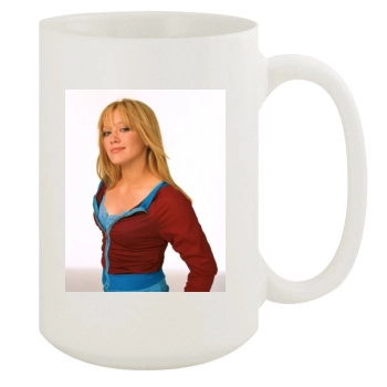 Hilary Duff 15oz White Mug