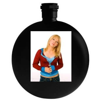 Hilary Duff Round Flask