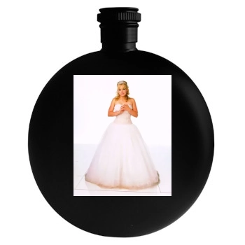 Hilary Duff Round Flask