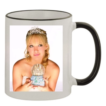 Hilary Duff 11oz Colored Rim & Handle Mug