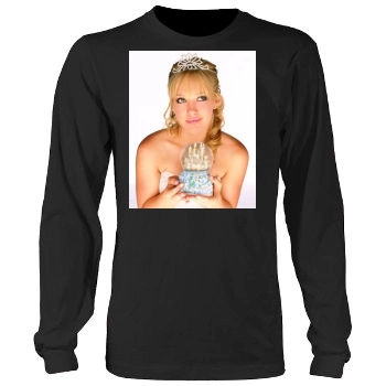 Hilary Duff Men's Heavy Long Sleeve TShirt