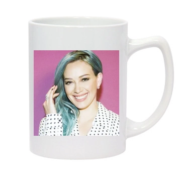 Hilary Duff 14oz White Statesman Mug