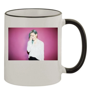 Hilary Duff 11oz Colored Rim & Handle Mug