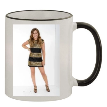 Hilary Duff 11oz Colored Rim & Handle Mug