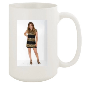 Hilary Duff 15oz White Mug