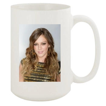 Hilary Duff 15oz White Mug