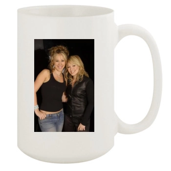 Hilary Duff 15oz White Mug