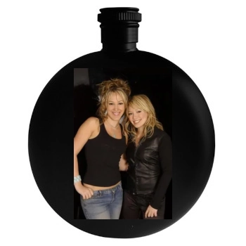 Hilary Duff Round Flask