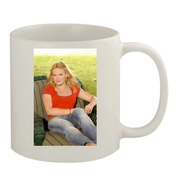 Hilary Duff 11oz White Mug