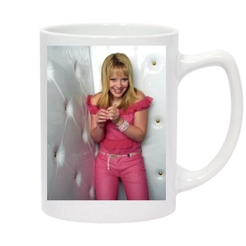 Hilary Duff 14oz White Statesman Mug