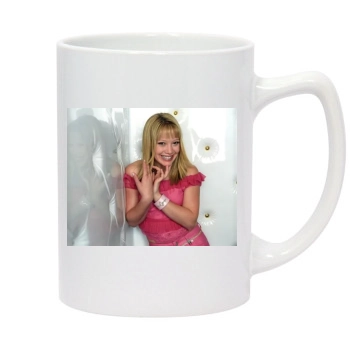 Hilary Duff 14oz White Statesman Mug