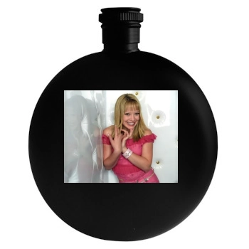 Hilary Duff Round Flask