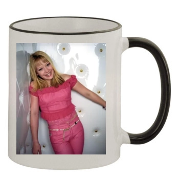 Hilary Duff 11oz Colored Rim & Handle Mug