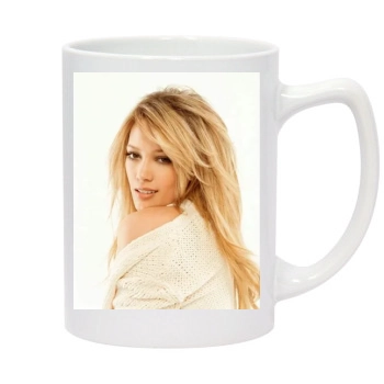 Hilary Duff 14oz White Statesman Mug