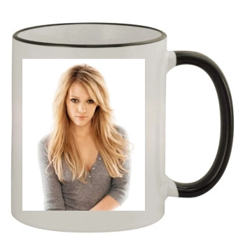 Hilary Duff 11oz Colored Rim & Handle Mug