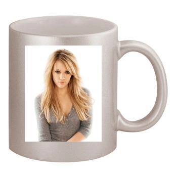 Hilary Duff 11oz Metallic Silver Mug