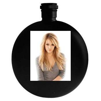 Hilary Duff Round Flask