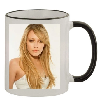 Hilary Duff 11oz Colored Rim & Handle Mug