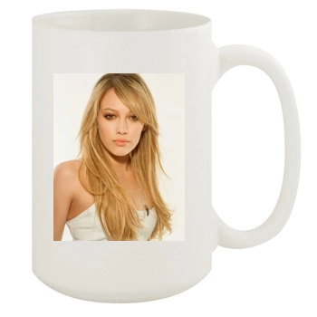 Hilary Duff 15oz White Mug