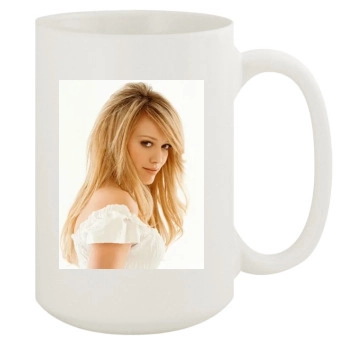 Hilary Duff 15oz White Mug