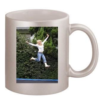 Hilary Duff 11oz Metallic Silver Mug