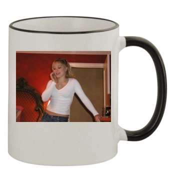 Hilary Duff 11oz Colored Rim & Handle Mug