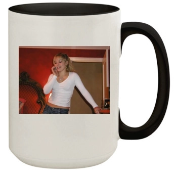 Hilary Duff 15oz Colored Inner & Handle Mug