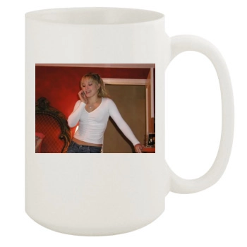 Hilary Duff 15oz White Mug